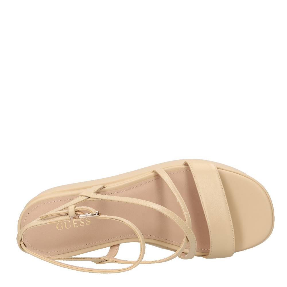 GUESS Sandali con zeppa in pelle Presa