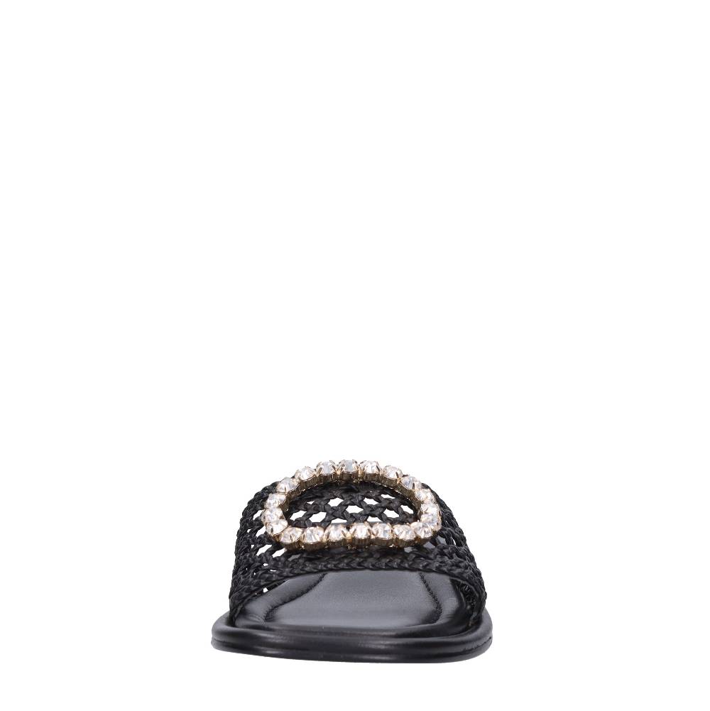 EMANUELLE VEE Mules in pelle Sconto