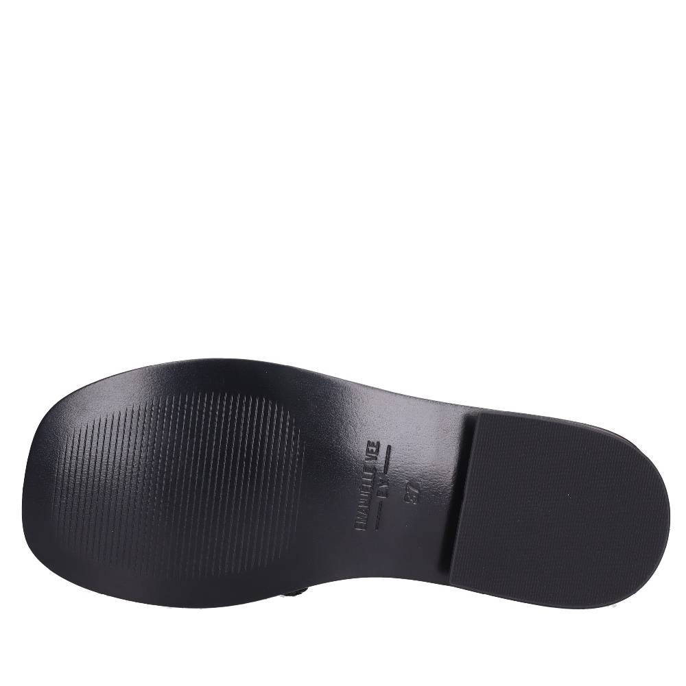 EMANUELLE VEE Mules in pelle Sconto