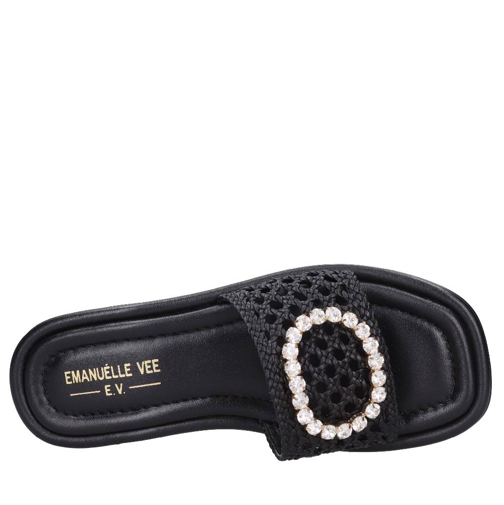 EMANUELLE VEE Mules in pelle Sconto