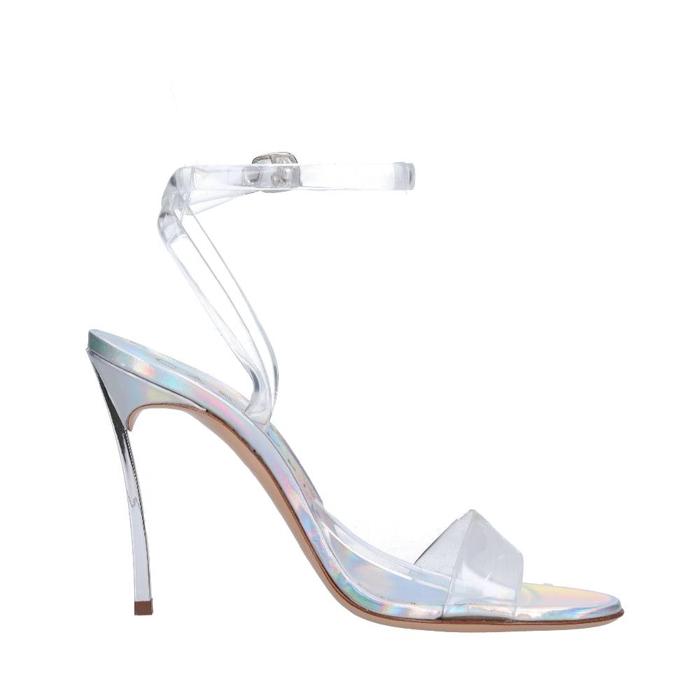 CASADEI Sandali Blade in plexiglass Pezzi Unici