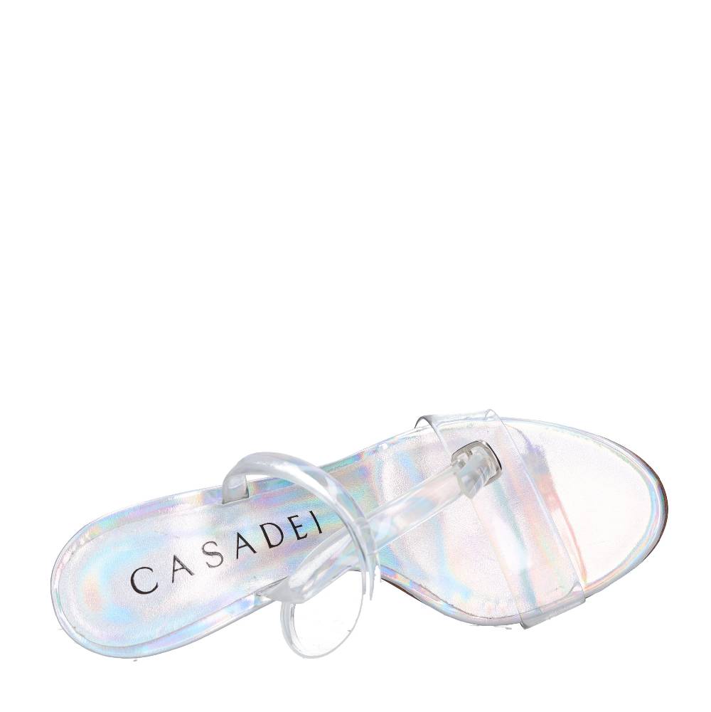CASADEI Sandali Blade in plexiglass Pezzi Unici