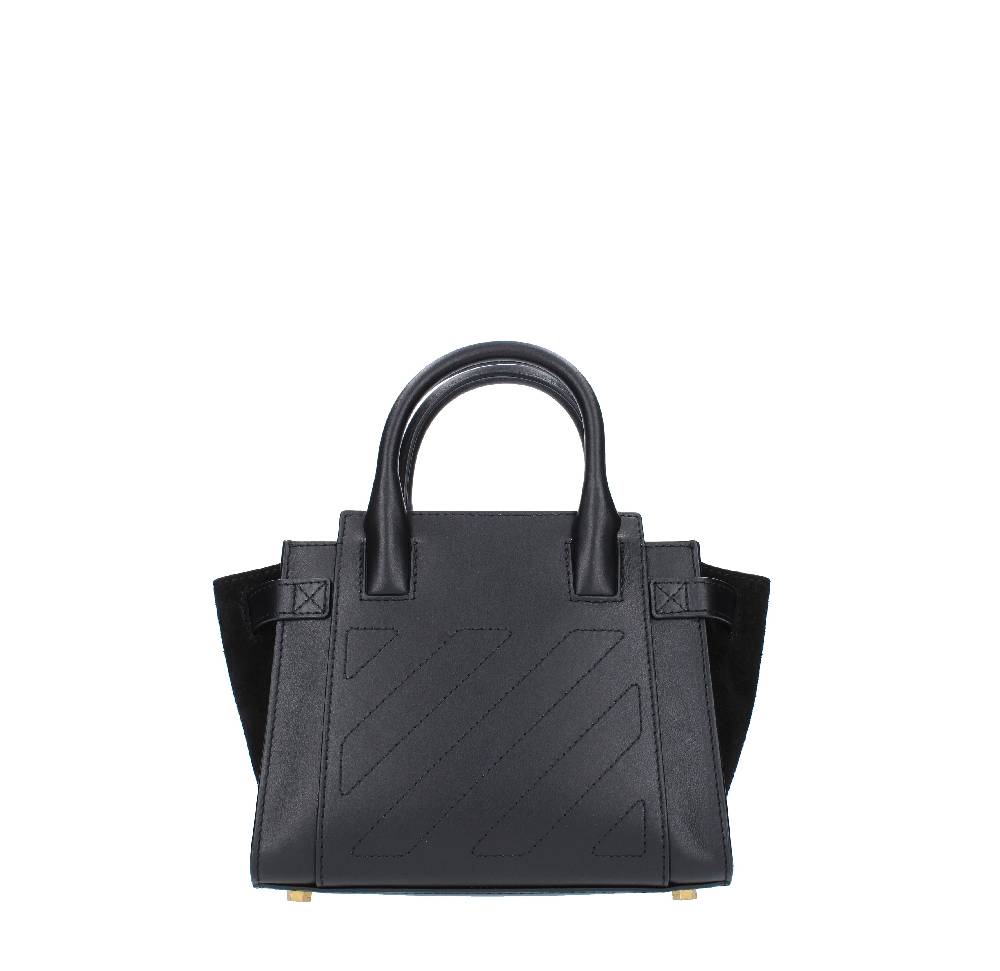 OFF-WHITE Borsa Tote City in pelle Sconto