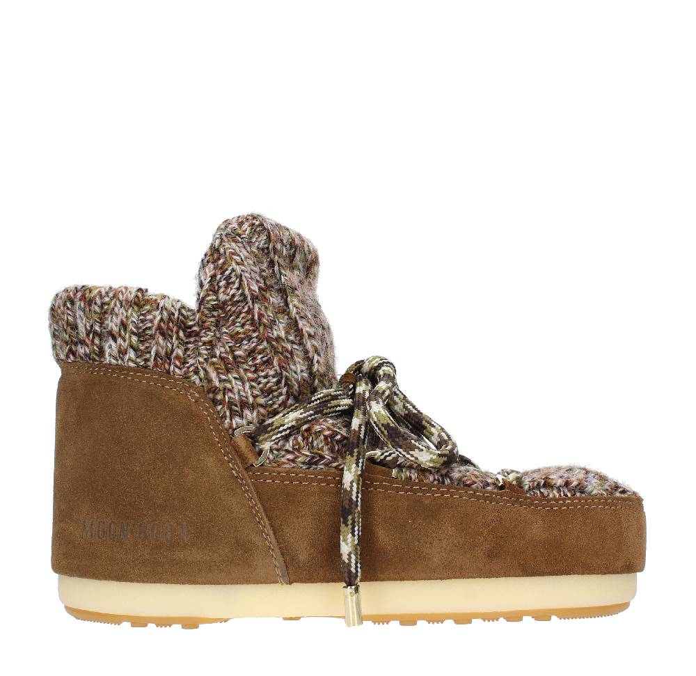 MOON BOOT Stivaletti da neve modello PUMPS WOOL MOON BOOT in camoscio e tessuto Online