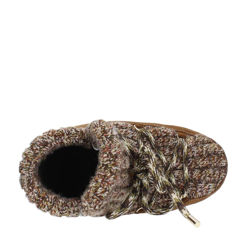 MOON BOOT Stivaletti da neve modello PUMPS WOOL MOON BOOT in camoscio e tessuto Online