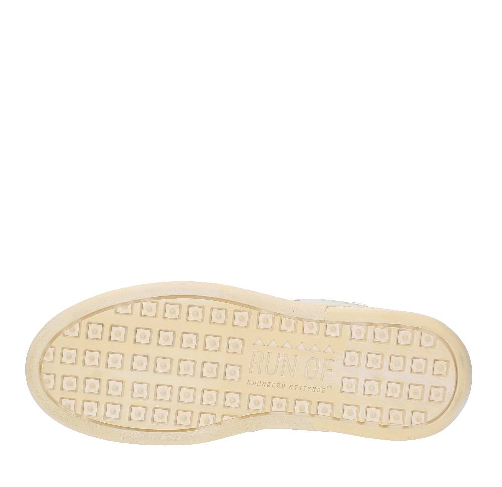 RUN OF Sneakers modello MID COMBI-CP RUN OF in pelle camoscio Saldi Di Fabbrica