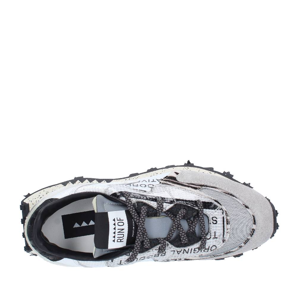 RUN OF Sneakers modello SHUTTLE RUN OF in pelle camoscio e tessuto 50% di sconto con spedizione gratuita