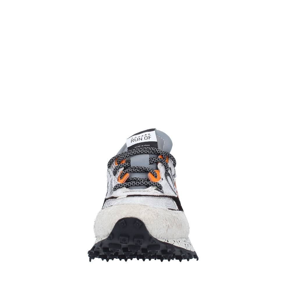 RUN OF Sneakers modello 9377RO-1 RUN OF in pelle camoscio e tessuto Vendite Flash