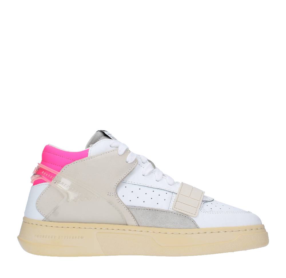 RUN OF Sneakers modello MID COMBI-RF RUN OF in pelle camoscio e tessuto Limitato a 3 giorni