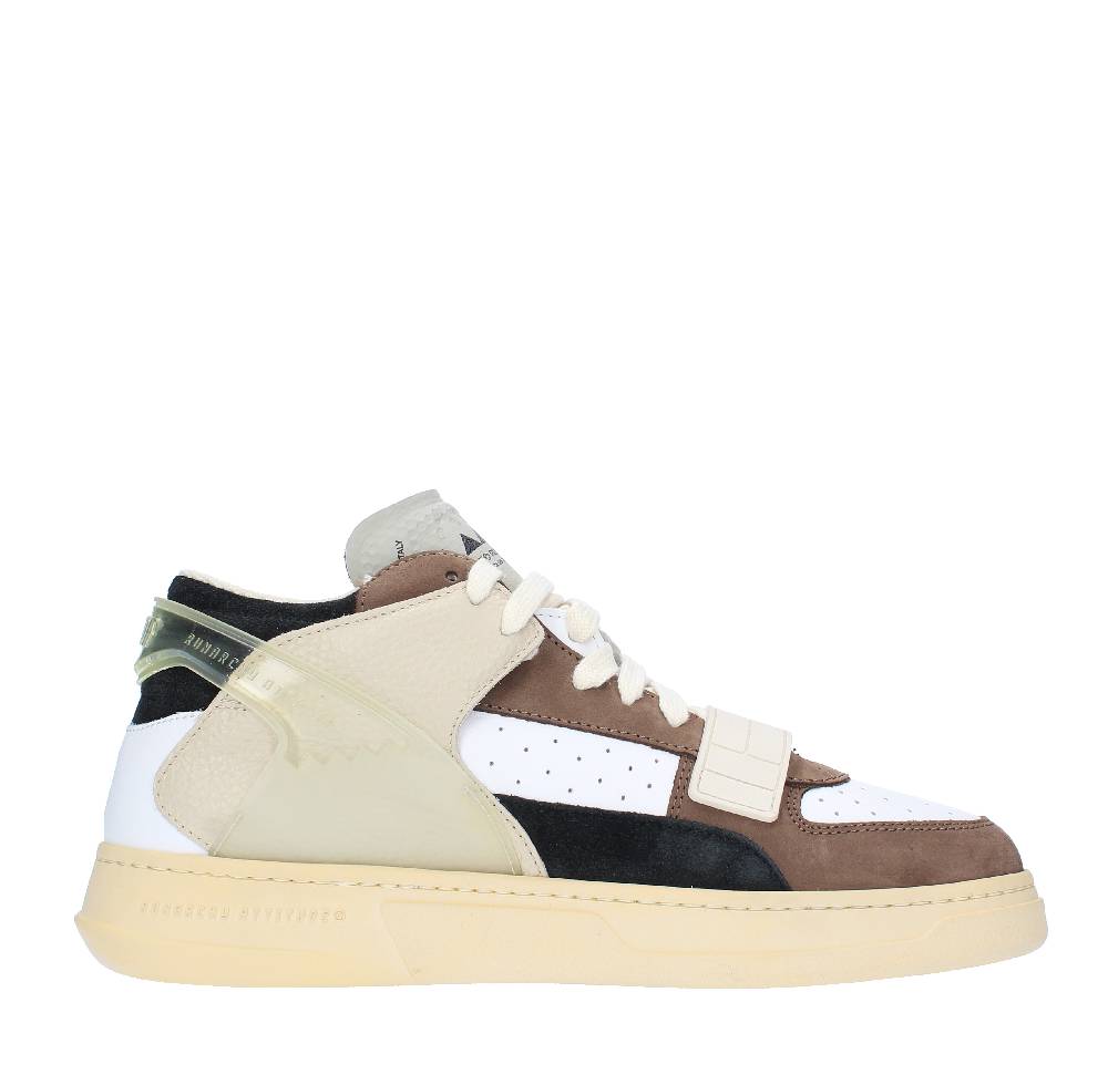 RUN OF Sneakers modello ERRANT MID RUN OF in pelle camoscio e tessuto 2025