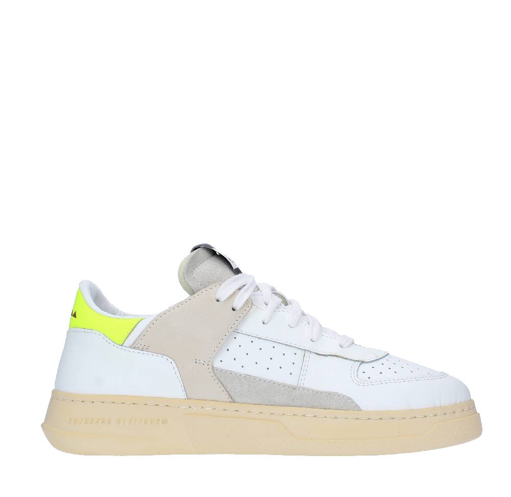RUN OF Sneakers modello EVO COMBI-GF RUN OF in pelle camoscio e tessuto Qualità