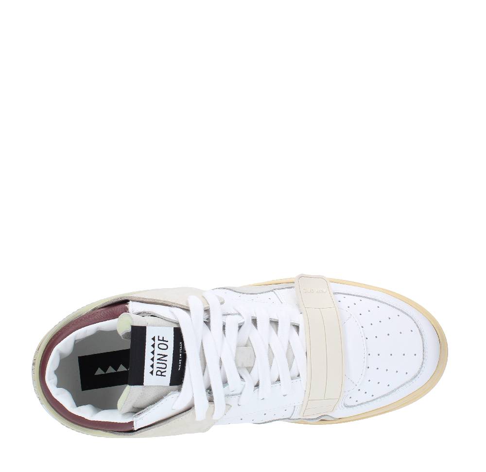 RUN OF Sneakers modello MID COMBI-BO RUN OF in pelle camoscio e tessuto Promozione