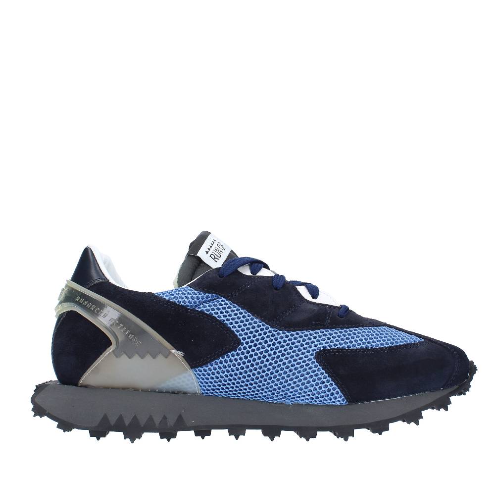 RUN OF Sneakers modello 40039M RUN OF in camoscio e tessuto Pezzi Unici