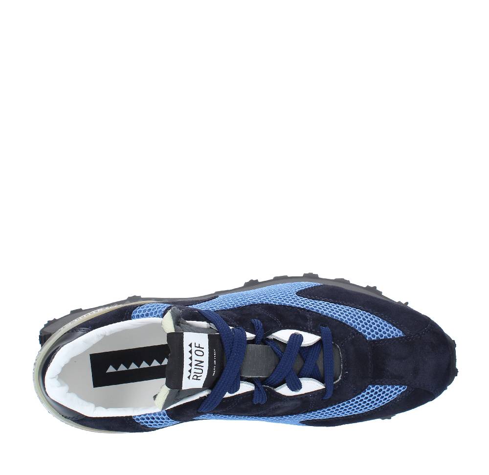 RUN OF Sneakers modello 40039M RUN OF in camoscio e tessuto Pezzi Unici