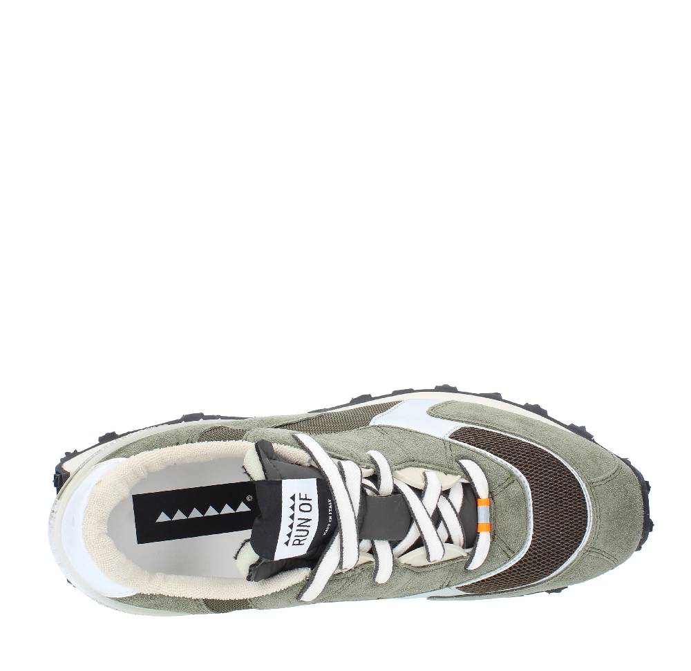 RUN OF Sneakers modello BUND RUN OF in camoscio e tessuto Soddisfazione Garantita