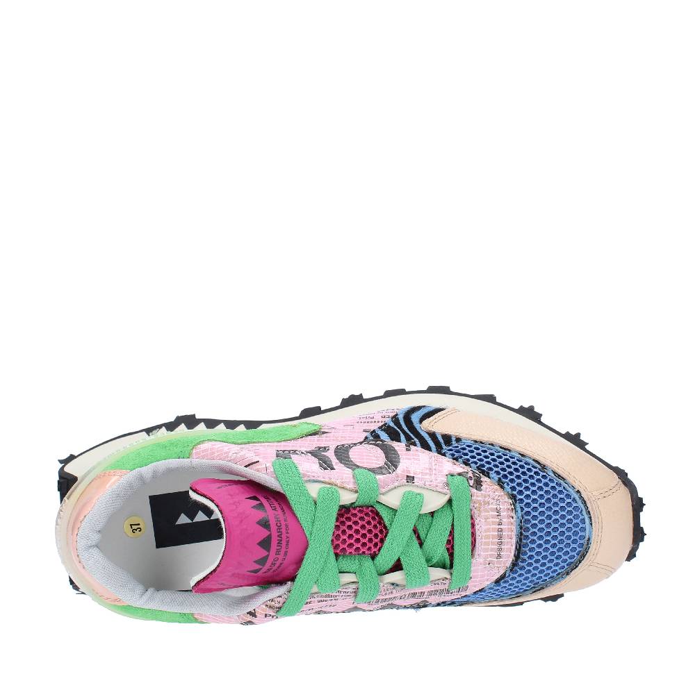 RUN OF Sneakers modello RO-1 HAMBURG RUN OF in pelle camoscio e tessuto Acquista Ora