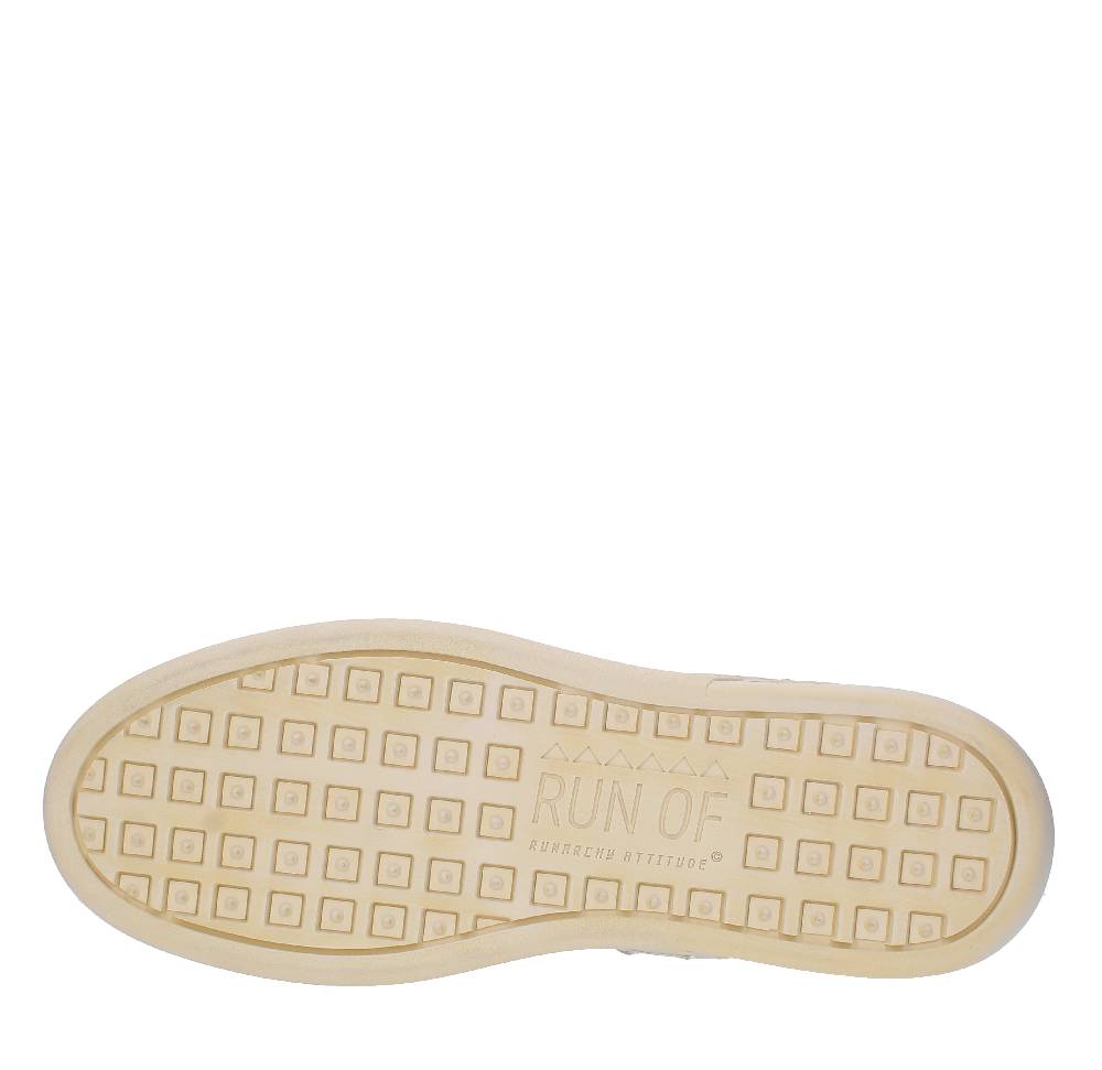 RUN OF Sneakers modello MID COMBI RUN OF in pelle camoscio e tessuto Promozione Limitata