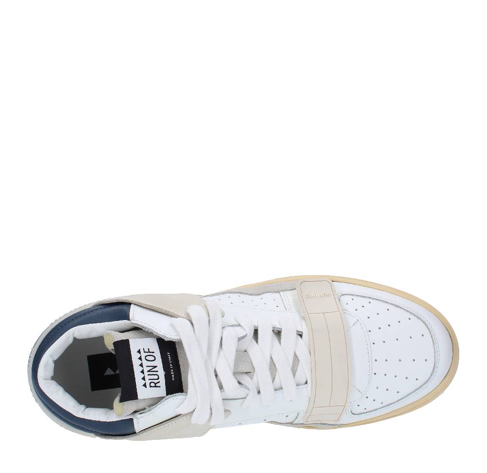 RUN OF Sneakers modello MID COMBI RUN OF in pelle camoscio e tessuto Promozione Limitata