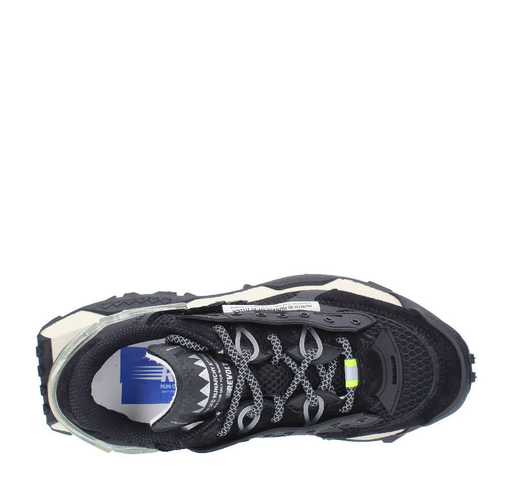 RUN OF Sneakers modello REVOLT RUN OF in camoscio e tessuto Fino Al -60%