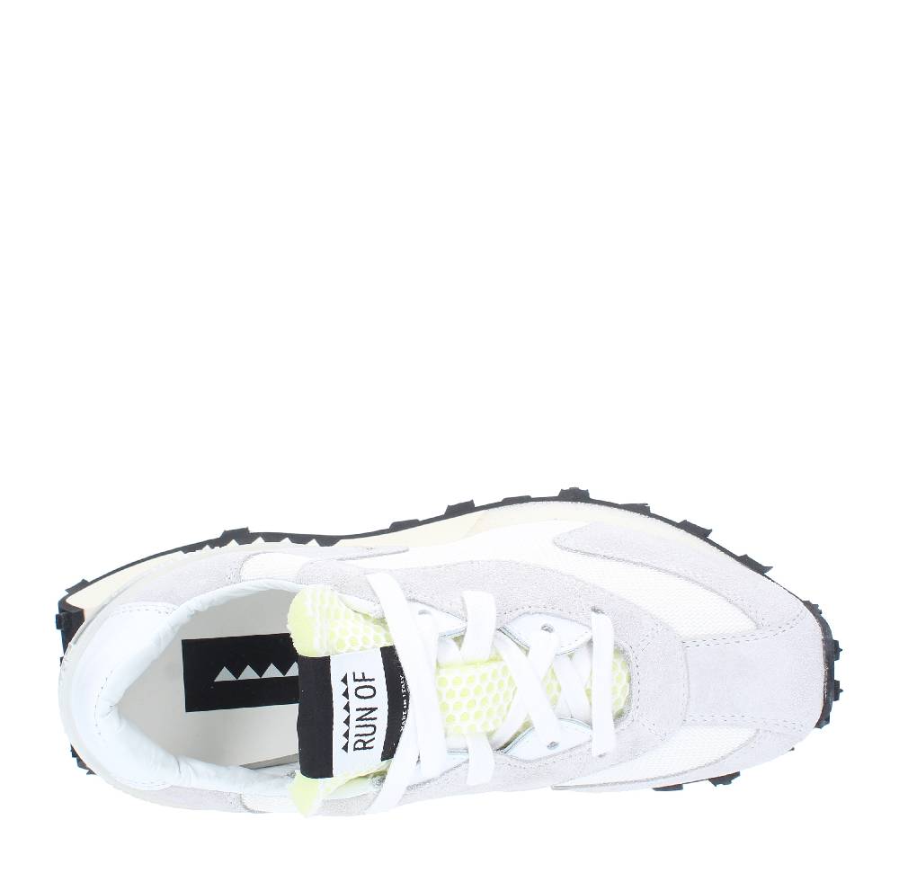 RUN OF Sneakers modello 9378 RUN OF in camoscio e tessuto Shopping Online