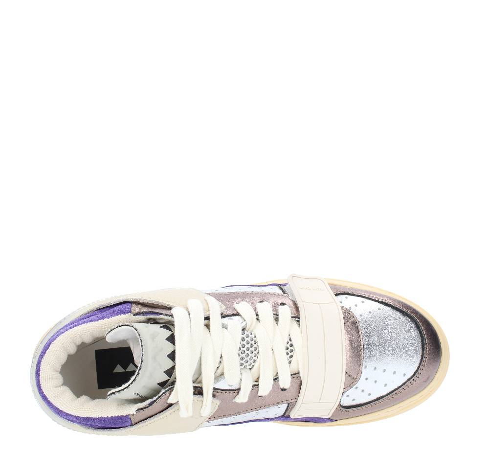 RUN OF Sneakers modello METAL PUNK RUN OF in pelle e tessuto Prezzo Ridotto
