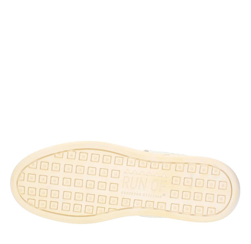 RUN OF Sneakers modello MID COMBI-AV RUN OF in pelle camoscio e tessuto Sottocosto