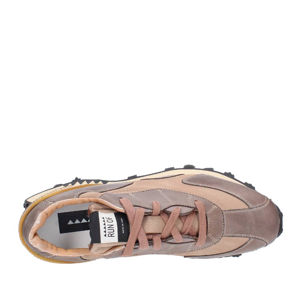 RUN OF Sneakers modello VINTAGE RUN OF in pelle e tessuto Convenienza