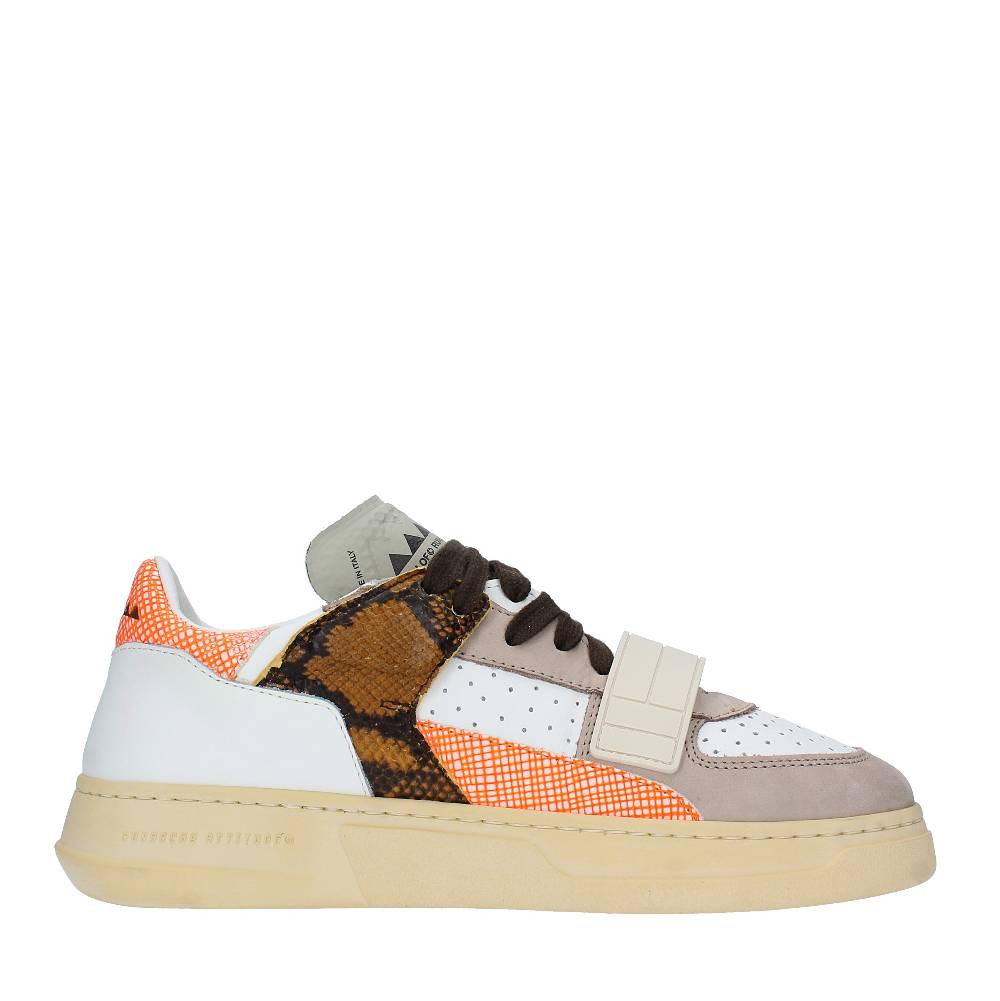 RUN OF Sneakers modello KLAUS W RUN OF in Pelle camoscio e tessuto Sconto