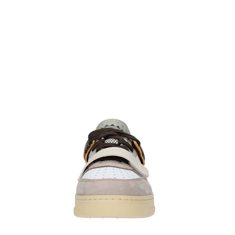 RUN OF Sneakers modello KLAUS W RUN OF in Pelle camoscio e tessuto Sconto