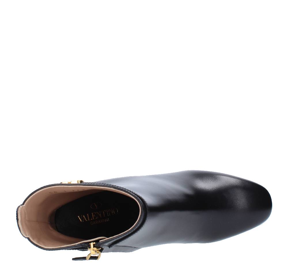 VALENTINO GARAVANI Tronchetti Plateau in pelle Outlet