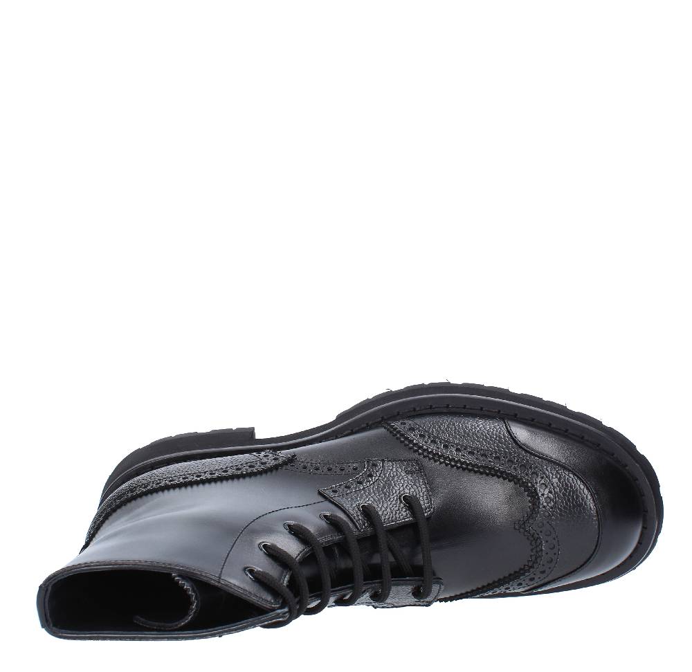 ALEXANDER MCQUEEN Stivaletti in pelle Saldi Di Fabbrica