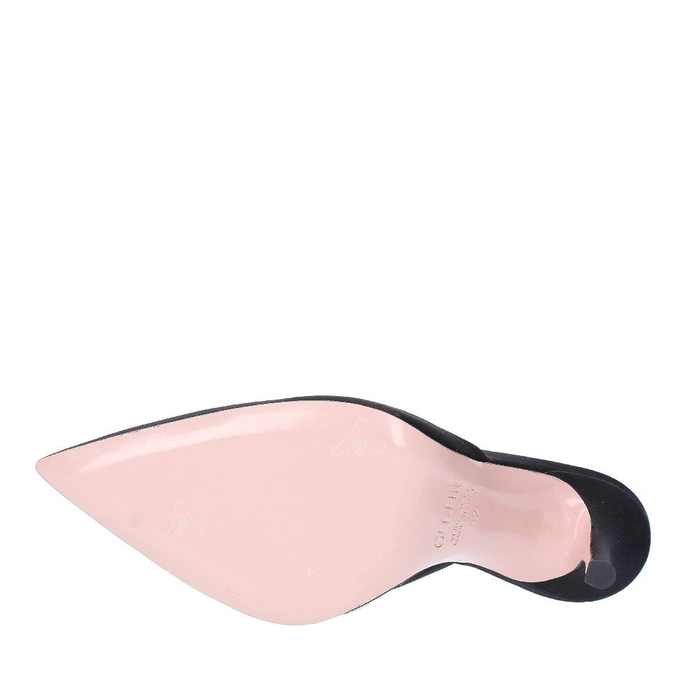 GEDEBE Décolleté slingback GEDEBE modello VIOLA in raso e strass 2025