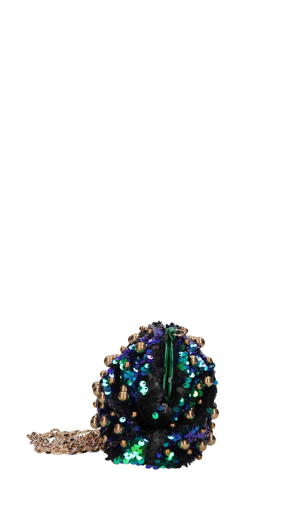 LA CARRIE Borsa in paillettes e applicazioni in metallo Online Outlet
