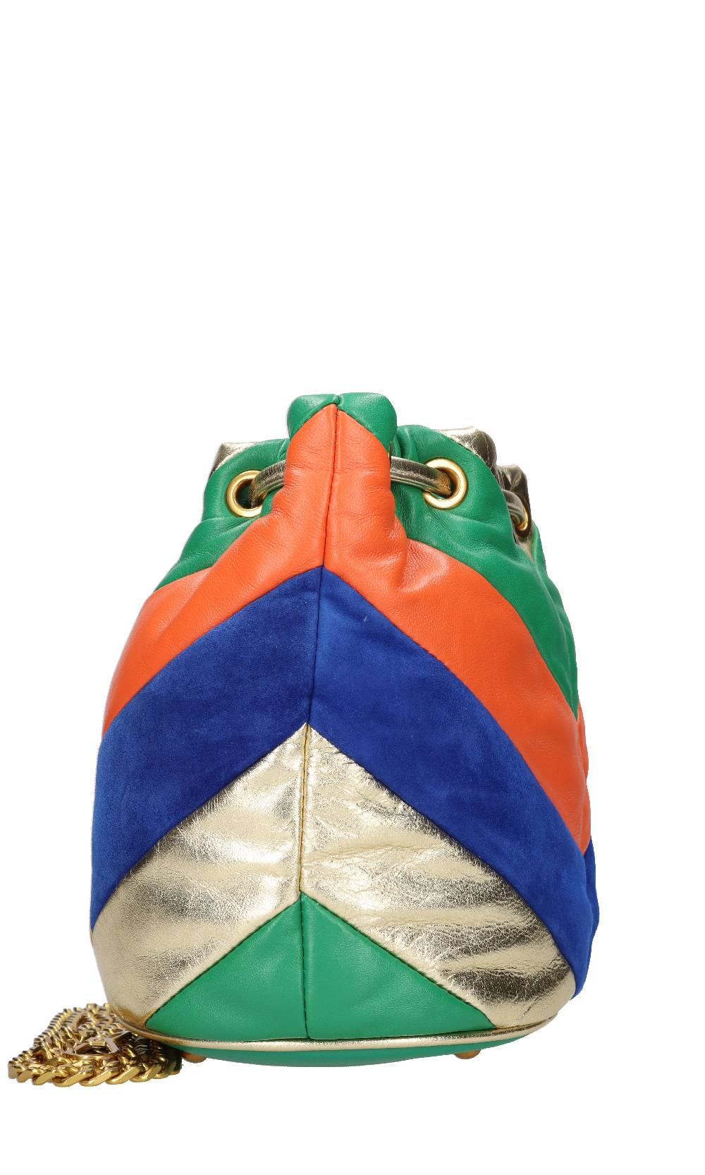 LA CARRIE Borsa in pelle e camoscio Shopping Online