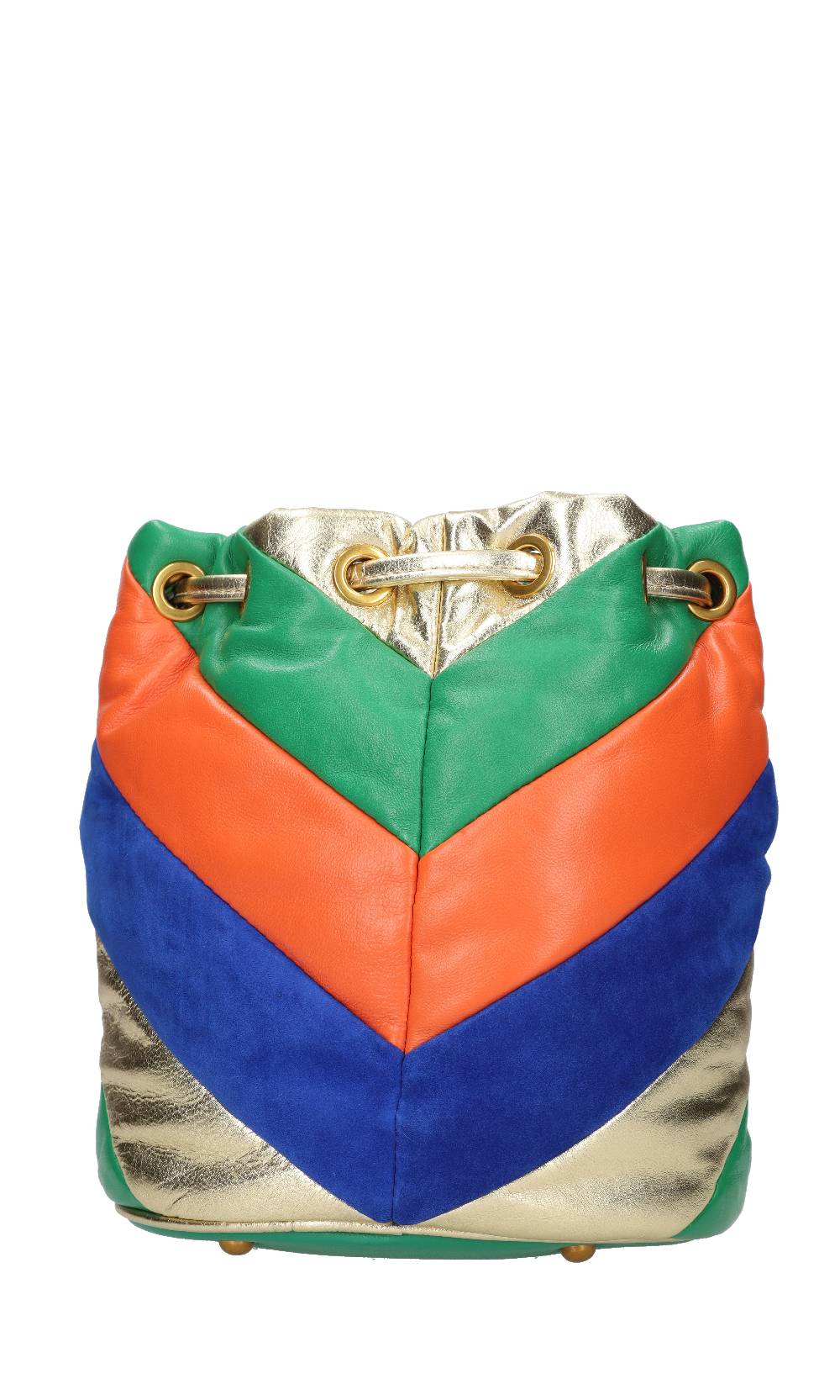 LA CARRIE Borsa in pelle e camoscio Shopping Online