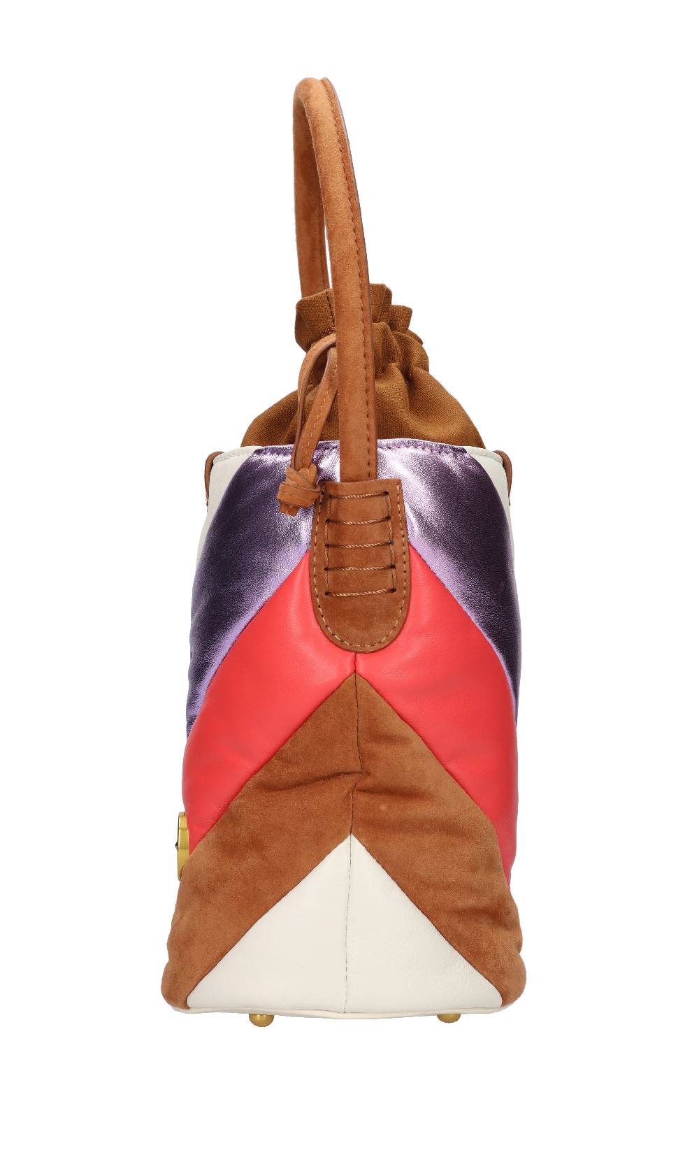 LA CARRIE Borsa in pelle e camoscio Prezzo Ridotto