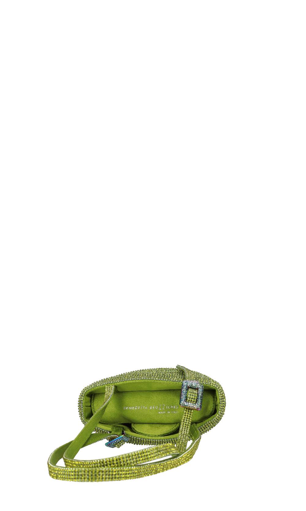 BENEDETTA BRUZZICHES BORSA LOLLO. Borsa con decorazione in cristalli Sottocosto