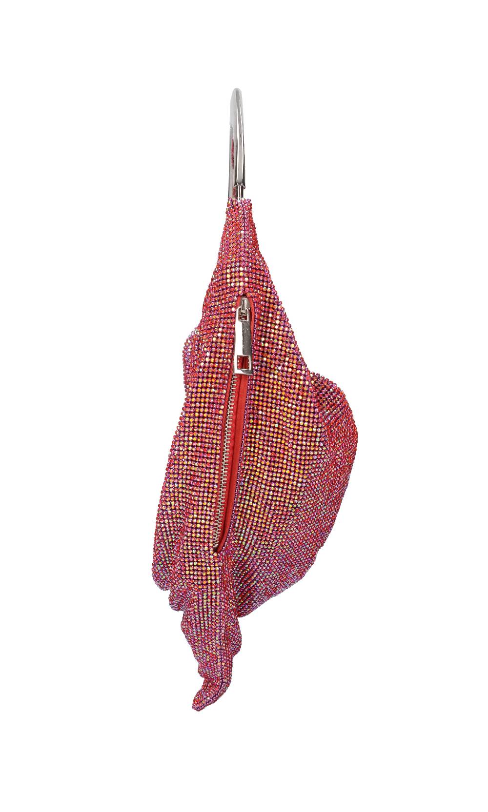 BENEDETTA BRUZZICHES Borsa Ursolina. Borsa con decorazione in cristalli Novità