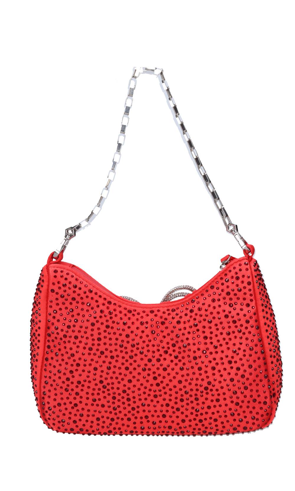MIA BAG Borsa in raso e strass Smaltimento dello stoccaggio