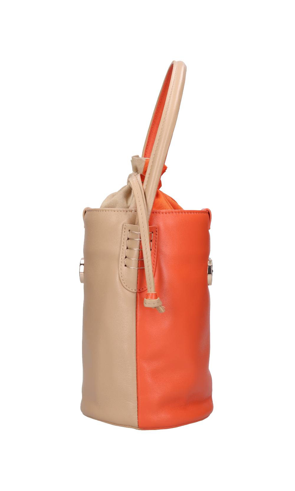 LA CARRIE Borsa in pelle e tessuto ACQUISTA ORA
