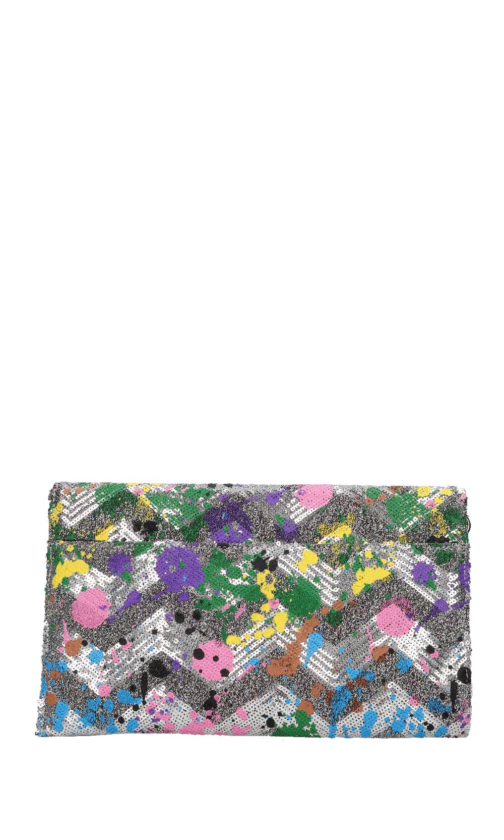 REBELLE Borsa in tessuto e pailletes Duty-free