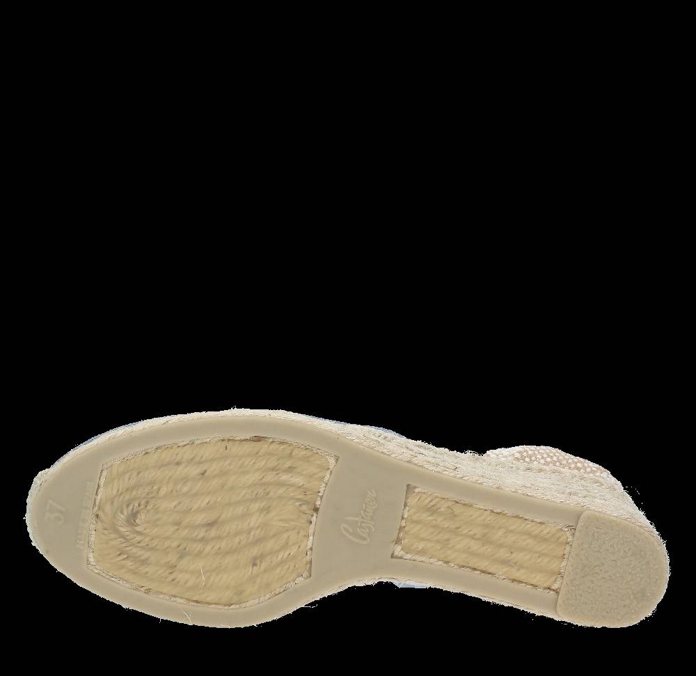 CASTANER Zeppa in tessuto e corda modello CARINA Latest stili