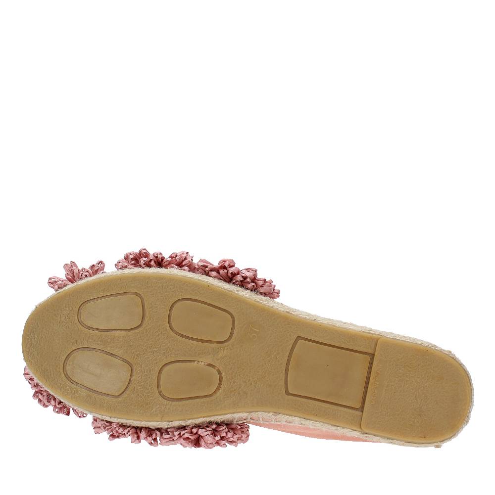 PALOMA BARCELO Espadrillas in camoscio e rafia Fino al 65% di sconto