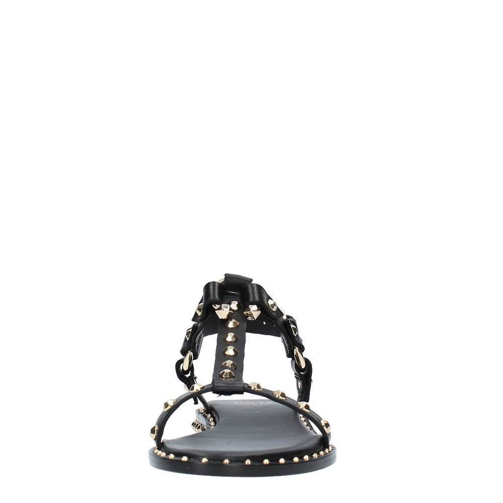 ASH Sandali flat modello PATSY in pelle e borchie Offerta speciale della fabbrica