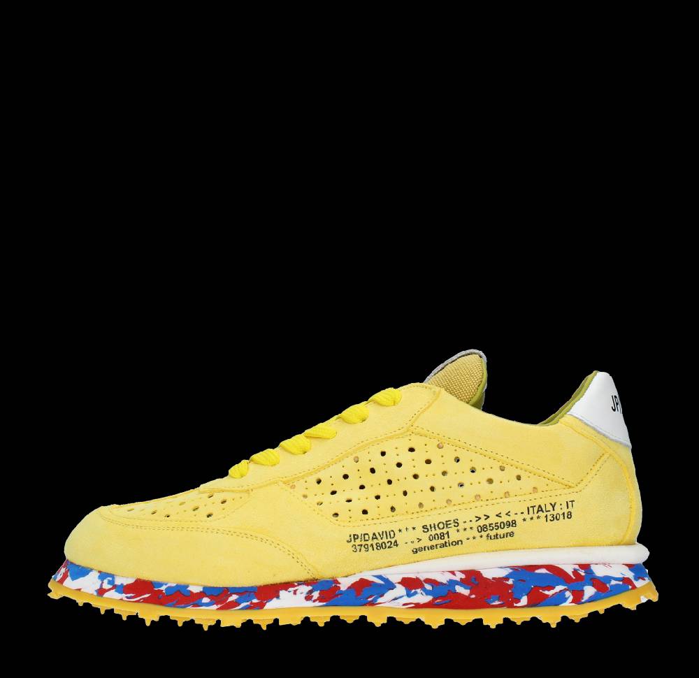 JP/DAVID Sneakers in camoscio Trasporto libero internazionale