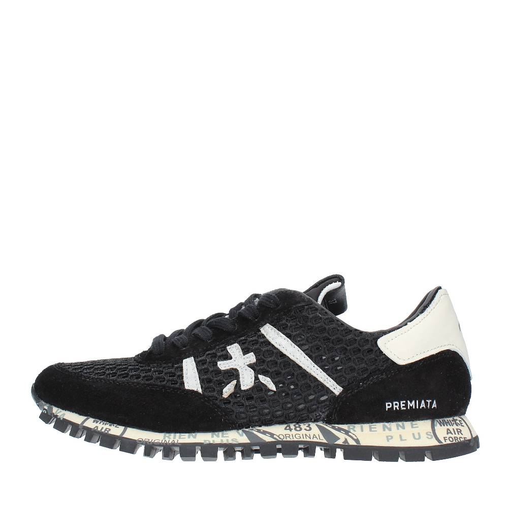 PREMIATA Sneakers in camoscio e tessuto Black Friday Prezzi