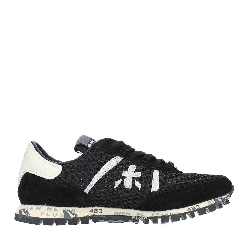 PREMIATA Sneakers in camoscio e tessuto Black Friday Prezzi