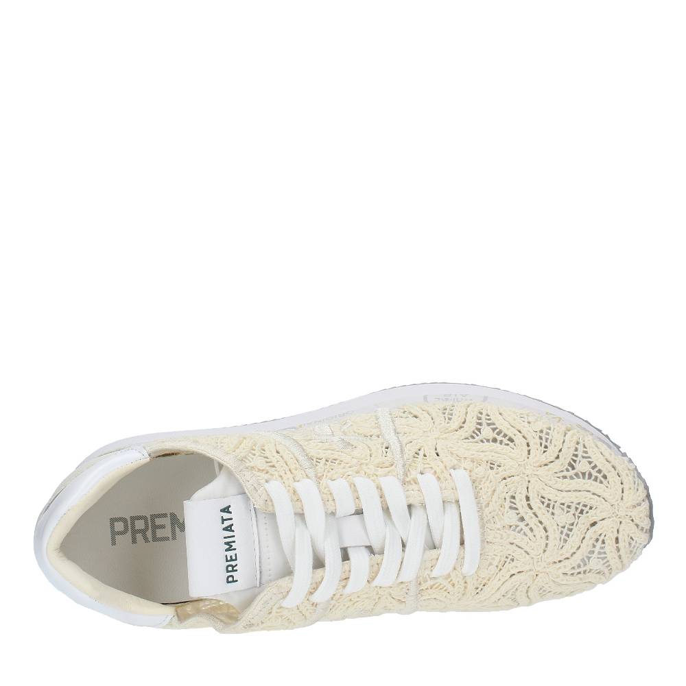 PREMIATA Sneakers in pelle e tessuto 50% di sconto per tempo limitato