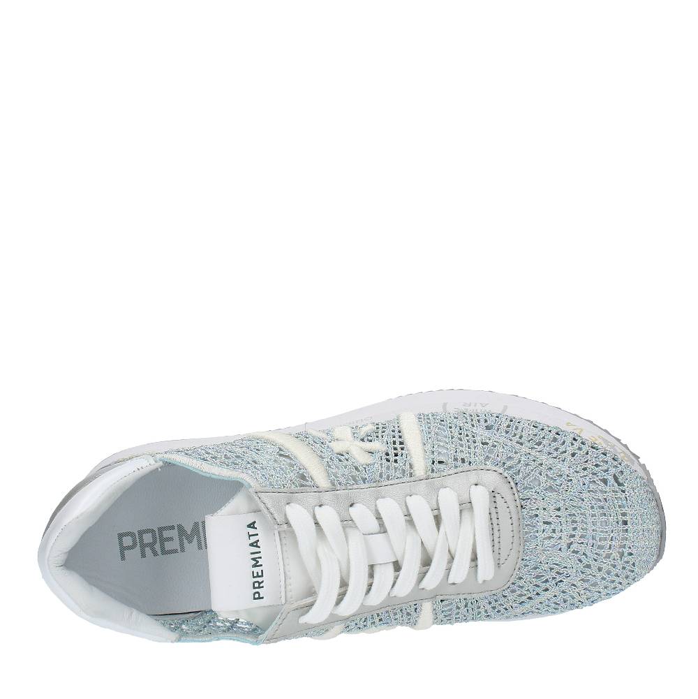 PREMIATA Sneakers in pelle e tessuto Sconti questo mese