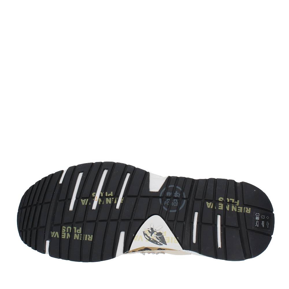 PREMIATA Sneakers in pelle, camoscio e tessuto Italia